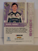 Daniel Suarez 2025 Panini Donruss Race Kings Red Cracked Ice Card
