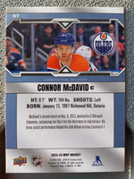 Connor McDavid 2024 2025 Upper Deck MVP Card #97
