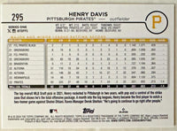 Henry Davis 2024 Topps Mint Rookie Card #13
