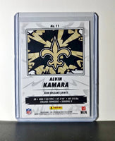 Alvin Kamara  2025 Panini NFL Sticker Card #11
