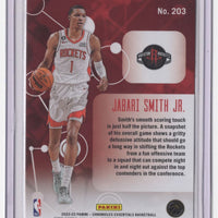 Jabari Smith Jr. 2022 2023 Panini Chronicles Essentials Series Mint Rookie Card #203