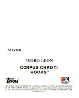 Pedro Leon 2021 Topps Heritage Minor League Series Mint Card #72TVS-8
