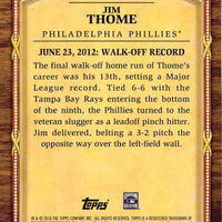 Jim Thome 2018 Topps Update Hall of Fame Highlights Card #HFH-15