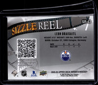 Leon Draisaitl 2025 2026 Upper Deck Sizzle Reel Series Mint Card #SR-43
