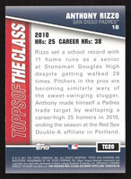 Anthony Rizzo 2011 Bowman Topps of Class Series Mint Card #TC20
