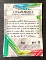 Yordan Alvarez 2021 Topps Chrome Future Stars Series Mint Card #FS8

