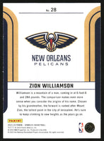 Zion Williamson 2023 2024 Donruss Franchise Features Series Mint Card #28
