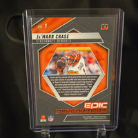 Ja'Marr Chase 2025 Mosaic Epic Performers Series Mint Card #1
