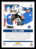 CeeDee Lamb 2025 Score Throw Backs Series Mint Insert Card #25
