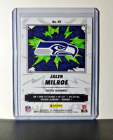 Jalen Milroe 2025 Panini NFL Sticker Card #95
