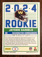 Jayden Daniels 2024 Panini Score 1989 Throwback Series Mint Rookie Card #2
