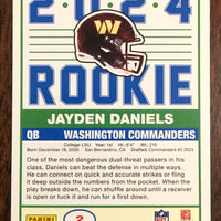 Jayden Daniels 2024 Panini Score 1989 Throwback Series Mint Rookie Card #2