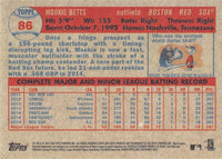 Mookie Betts 2015 Topps Archives Series Mint Rookie Card #86

