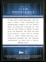 Ivan Rodriguez 2015 Topps Free Agent 40 Series Card #F40-15
