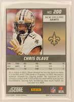 Chris Olave 2024 Panini Score Lava Series Mint Card #200
