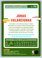 Jonas Valanciunas 2023 2024 Donruss Green Laser Series Mint Card #180
