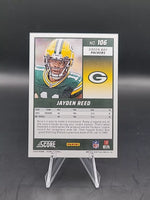 Jayden Reed 2024 Panini Score Green Series Mint Card #106
