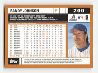 Randy Johnson 2002 Topps Series Mint Card #200
