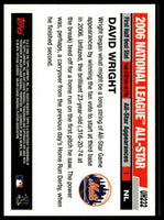 David Wright 2006 Topps Updates & Highlights Card #UH232
