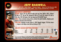 Jeff Bagwell 2003 Bowman Card #89
