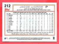 Jacob deGrom 2017 Topps Archives Series Mint Card #212
