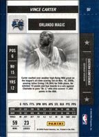 Vince Carter 2009 2010 Playoff Contenders Season Ticket Series Mint Card #91
