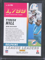 Tyreek Hill 2024 Score League Leaders Series Mint Card #LL-THL
