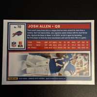 Josh Allen Panini 2025 Donruss Optic Series Mint Card #70
