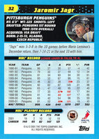 Jaromir Jagr 2001 2002 Topps Heritage Series Mint Card #32
