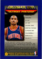 Grant Hill 1995 1996 Topps Finest Collegiate Best Series Mint Rookie Card #200
