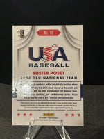 Buster Posey 2014 Prizm USA Baseball Series Mint Card #10

