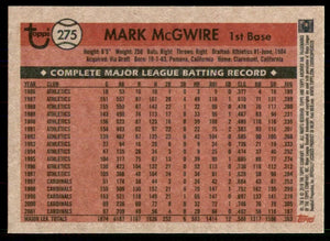 Mark McGwire 2018 Topps Archives Series Mint Card  #275