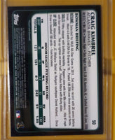 Craig Kimbrel 2011 Bowman Chrome Series Mint Rookie Card #50
