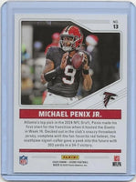 Michael Penix Jr 2025 Score Throw Backs Series Mint Insert Card #13
