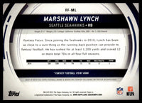 Marshawn Lynch 2015 Topps Fantasy Focus Series Mint Card #FF-ML
