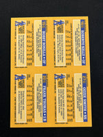 Frank Thomas, Roberto Kelly, Ozzie Smith 1991 Topps Cracker Jack Panel Card
