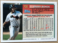 Barry Bonds 1994 Topps Series Mint Card #700
