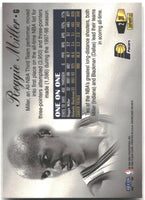 Reggie Miller 1998 1999 Flair Showcase Row 2  Series Mint Card #31
