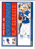 Josh Allen 2025 Donruss Series Mint Card #91
