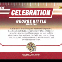 George Kittle 2024 Score Celebration Series Mint Card #C-GKE