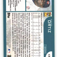 David Ortiz 2001 Topps Series Mint Card  #136