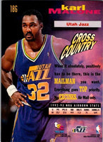 Karl Malone 1993 1994 Topps Stadium Club Series Mint Card #186
