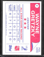 Wayne Gretzky 1985 1986 Topps Sticker #2
