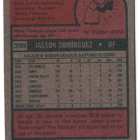 Jasson Dominguez 2024 Topps Heritage Mint Card #399