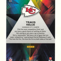 Travis Kelce 2023 Prizm Prizmatic Series Mint Card #10