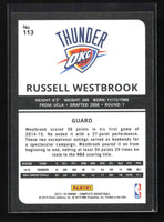 Russell Westbrook 2015 2016 Panini Complete Silver Series Mint Card #113
