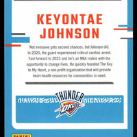 Keyontae Johnson 2023 2024 Donruss Rated Rookie Series Mint Card #237