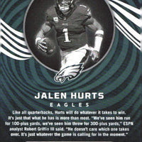 Jalen Hurts 2023 Panini Illusions Series Mint Card #84