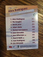 Alex Rodriguez 1998 Topps League Leaders Series Mint Card #228
