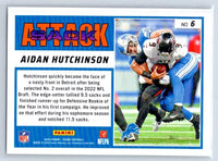 Aidan Hutchinson 2024 Score Sack Attack Series Mint Card #6
